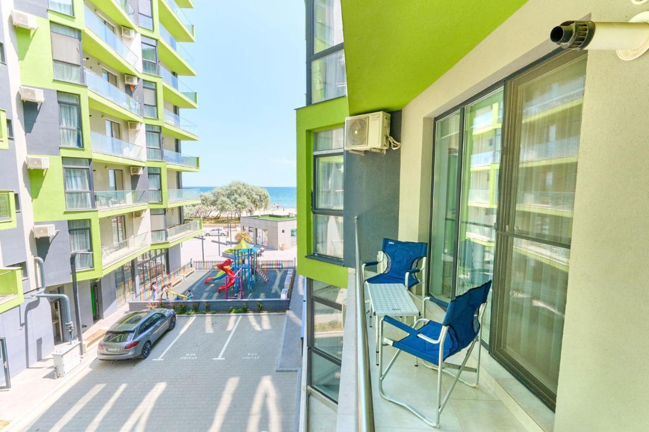 Blacksearama Apartment- Spa, Pools And Parking Mamaia Ngoại thất bức ảnh