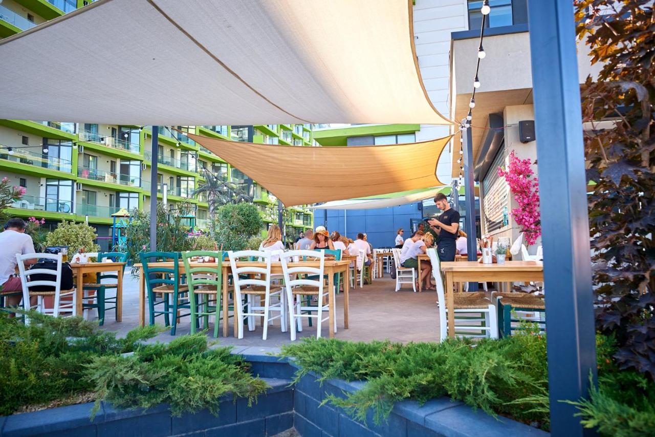 Blacksearama Apartment- Spa, Pools And Parking Mamaia Ngoại thất bức ảnh